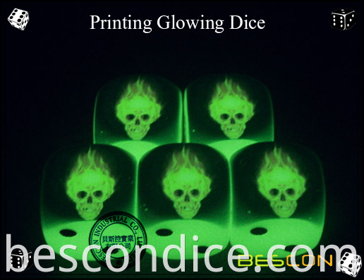 Printing Glowing Dice